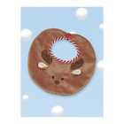 23p198054 Bearington New Lil Reindeer Bib 842878020281