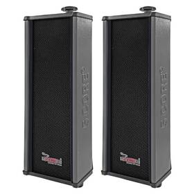 D0102hxse3t 5 Core Outdoor Speakers Pair Stereo In Wall Speaker 100w Peak Passive Mount Wire