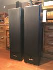 583lr Audiofile Rare Home Theatre Black Tower Speakers Pair Watts Db 583lr Audiofile Rare Home Theatre Black Tower Speakers Pair Watts Db