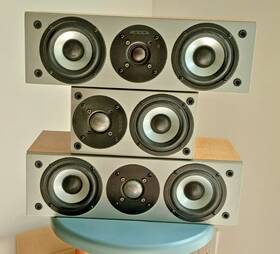 E-44c-nice Aad E-44c Rare And Vintage 3-pair Loudspeaker System Bookshelf-model E-44c-nice Aad E-44c Rare And Vintage 3-pair Loudspeaker System Bookshelf-model