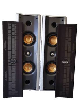 Amp-5052 Accurian Amp-5020 Pair Of 8 Ohm 60w Speakers Tested Watch Demo Video