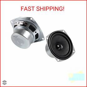 Aceirmc 687117753656 2pcs 10w Mini 3 Inch Hifi Full Range Speaker 8 Ohm Anti-magnetic Audio 2.0/2