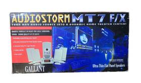 Acoustic 601854780102 Gallant Mt7 Fix Flat Panel Speaker System Dolby Pro Logic With Box Powers