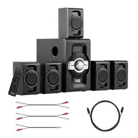 U22796 Acoustic Audio Aa5240 51 Bluetooth 6 Speaker System Home Theater Surroun G1n