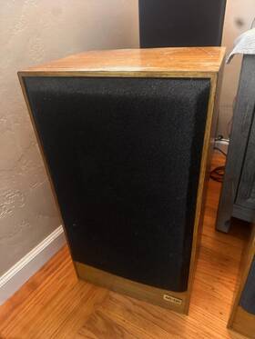 Ar-12x Acoustic Research Speakers -rare Made In England Vintage Sound Experience