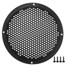 Accar231126000517 Acropix Universal 6 Inch Car Speaker Grills Cover Mesh Round Black