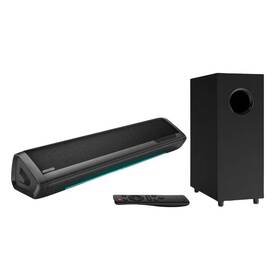 Adrinfly 705353038709 17 Inch Sound Bar With Subwoofer 2.1 Deep Bass Home Theater Bluetooth Optical Aux