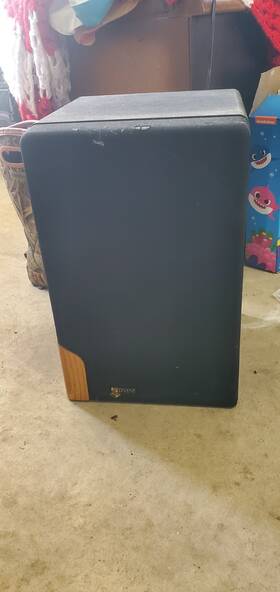 3248007050 Advent Amber Home Theater Speaker System Wired Black Wood