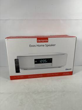 Ai6006-wht Aiwa - Exos Home Speaker Premium 30w Rms Sound System With Bluetooth White
