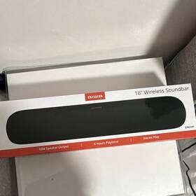 Ai6032-blk Aiwa 16 Inch Wireless Soundbar Bluetooth 10w Stereo Play Black