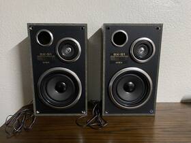 Sx-51 Aiwa 30-watt Matched Bookshelf Speakers
