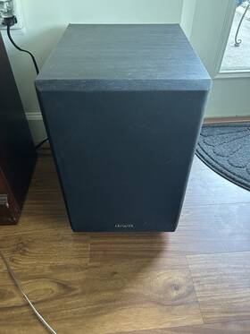Sx-avr30u Aiwa Powered Subwoofer Active Speaker System 55 Watts Working Sx-avr30u Aiwa Powered Subwoofer Active Speaker System 55 Watts Working