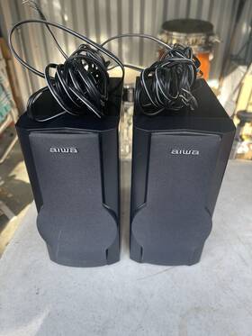 Sx-ms7 Aiwa Speaker System Works