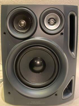 Sx-nav900 Aiwa Pair Of Speaker System Model No. - 150w Rms Per Channel 6 Ohms