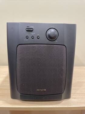 Ts-w5u Aiwa Powered Subwoofer. Tested. Working Condition Ts-w5u Aiwa Powered Subwoofer. Tested. Working Condition