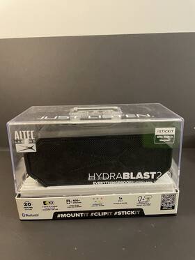 Altec 611419980021 Lansing Hydrablast 2.0 Bluetooth Speaker Black