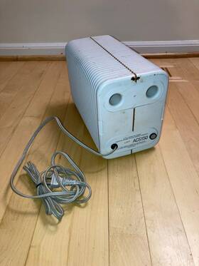 Acs150 Altec Lansing White Multimedia Computer Powered Vintage Subwoofer