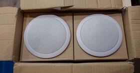 100-0016-001 Altinex 100-0015-001 2 Ceiling Speakers With Brackets Max 40w/8ohm