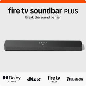 Amazon 705353595295 Fire Tv Soundbar Plus Newest Model With Built-in Subwoofer 3.1 Channel