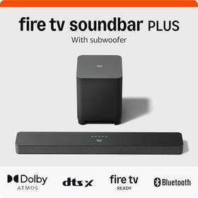 Hm24br Amazon Fire Tv Soundbar Plus Subwoofer 3.1 Channel Dolby Atmos - Scratch And Dent