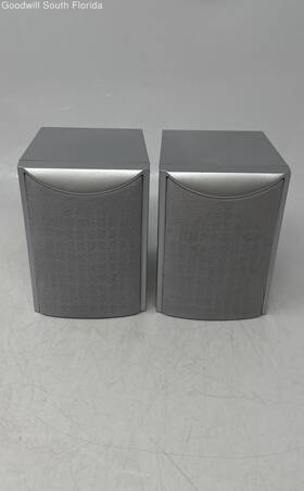Ht-170 Apex Model Gray Rear Speaker Subwoofer Lot Of 2 Pieces Not Tested