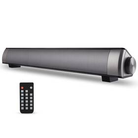 Asiyun 8541738985 2 X 5w Mini Bluetooth Sound Bar Wired And Wireless Home Theater Audio For Ce
