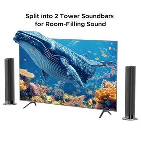 Assistrust 008678545038 Sound Bar For Smart Tv Soundbar With Bluetooth/arc/opt/aux - Black Assistrust 008678545038 Sound Bar For Smart Tv Soundbar With Bluetooth/arc/opt/aux - Black