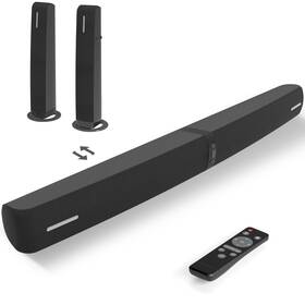 Assistrust 977741974096 Sound Bar For Smart Tv 90w Soundbar With Bluetooth/arc/optical/aux Connect