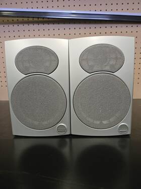 3617450 Athena Bookshelf Speakers Pair Point 5 Mkii Surround Sound For Home Audio System