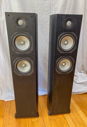 Ls-500b Athena Technologies As-f1.2 - Pair Of Floor Standing Speakers 250w 6 Inch
