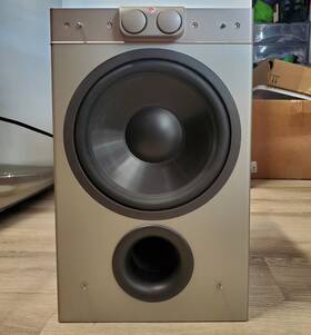 As-p400 Athena Technologies Powered 10 Inch Subwoofer Beautiful Clean Sound Vhtf Active Sub Vg