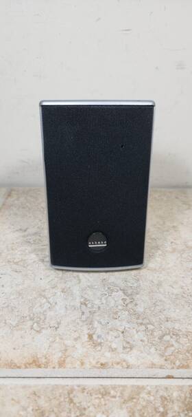 Ws-15 Athena Technologies Silver/black Speaker Satellite Tested Ws-15 Athena Technologies Silver/black Speaker Satellite Tested