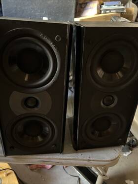 2400lr Atlantic Technology 2400 Lr Front Channel Left Or Right Speaker Pair Working