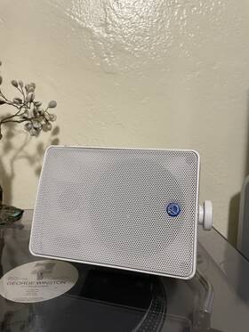 Sm42t-wh Atlas Sound 4 Inch 2-way Indoor/outdoor Speaker 16w 70v/100v Tested Works
