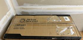 Fap42t-b Atlasied Atlas Sound 4 Inch Coaxial In-ceiling Speaker 1 Pair