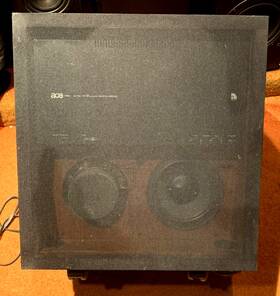 3dgruppen Audio Pro B2-50 Ace Bass By Subwoofer Walnut Sweden