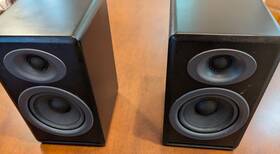 Audioengine 819955180015 P4 Passive Bookshelf Speaker Pair In Black