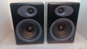 A5b-115v Audioengine 5 Powered Bookshelf Speakers Black Premium Studio Monitor System