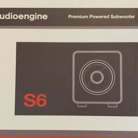 S621091700108g Audioengine S6 Premium 6 Inch Powered Subwoofer Grey Dual Inputs Rca 3.5mm 250w