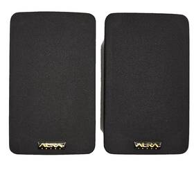 Ls-sat6 Aurasound Mini Bookshelf Speakers Linaeum Tweeter Two-way Aura Sound Black