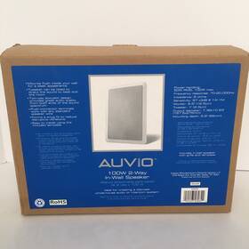 09a09 Auvio 100w 2-way 6.5 Inch Woofer 1 In Wall Speaker - New 09a09 Auvio 100w 2-way 6.5 Inch Woofer 1 In Wall Speaker - New