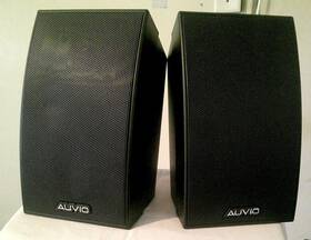 4000461 Auvio 3.5 L/r Speakers - 50watts Max Power 8 Ohms Bookshelf/wall Mount -used 4000461 Auvio 3.5 L/r Speakers - 50watts Max Power 8 Ohms Bookshelf/wall Mount -used