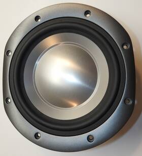 Zz12904 B&w Bowers And Wilkins Dm604 S3 Silver Bass Woofer Speaker Original Oem Zz12904 B&w Bowers And Wilkins Dm604 S3 Silver Bass Woofer Speaker Original Oem