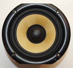 Zz4448 B&w Bowers And Wilkins Cc6 S1 Center Channel Mid Midrange Woofer Speaker