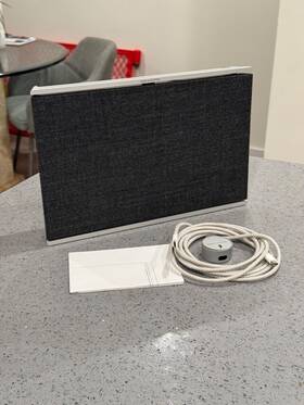 1200489 Bang & Olufsen And Beosound Level Speaker With Wall Mount In Dark Grey