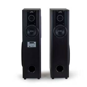 Befree Sound 726084168626 2.1-channel Home Theater Bluetooth Powered Double Tower Speakers In Black