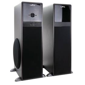 Bfs-750 Befree Sound 2.1 Channel 80 Watt Bluetooth Tower Speakers With Remote And Microp