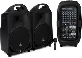 0313-afc86-us1 Behringer Europort Ppa2000bt 8-channel Portable Pa System With Bluetooth