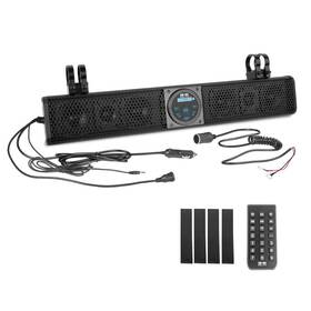 Basb26v2 Belva 810021846354 26 Inch 500w Amplified Weatherproof Bluetooth Soundbar For Utv/atv
