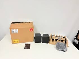 Kub05-b Biamp Kub-05 Pair 5.25 Surface Mount Speakers Black New In Box